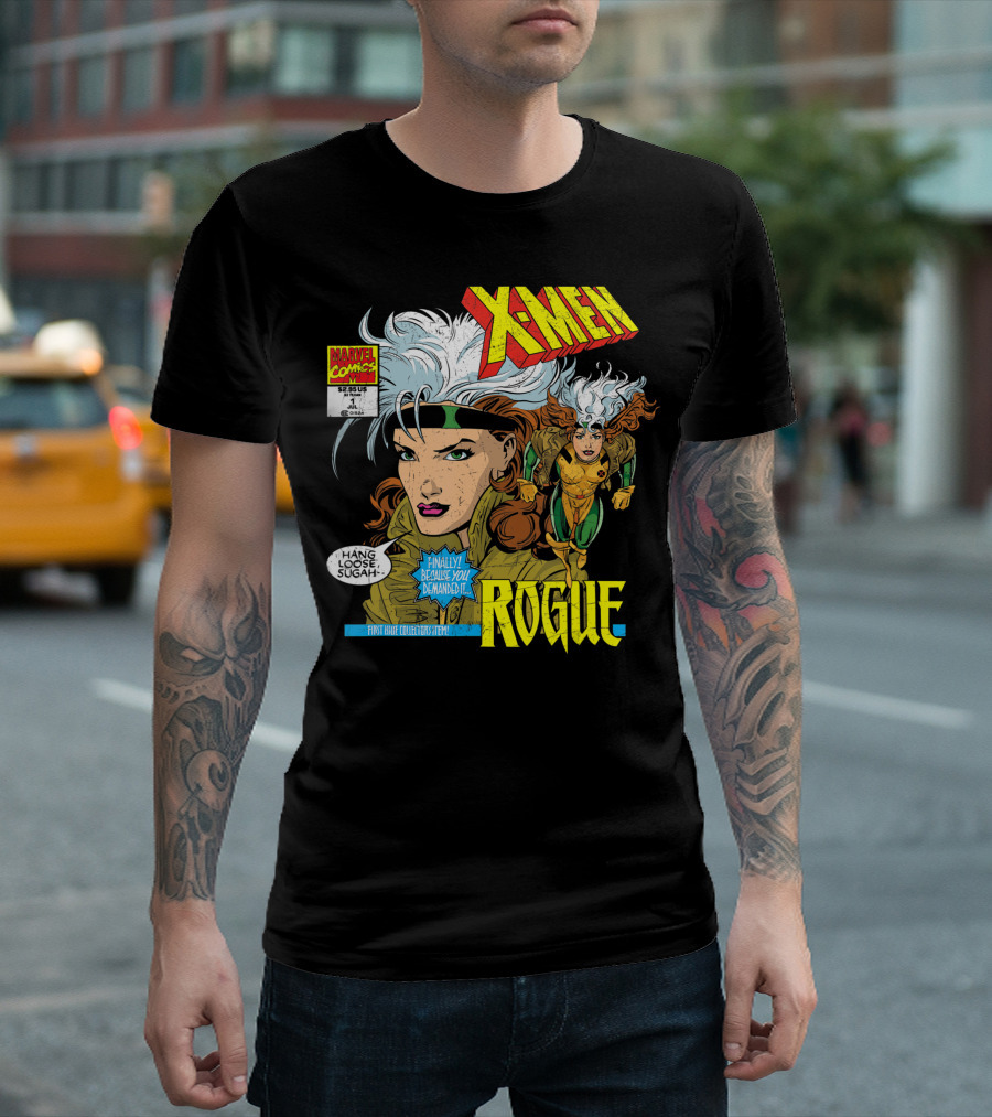 Marvel Comics X-Men Rogue Hang Loose Sugah T-Shirt