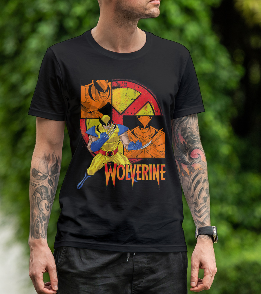Wolverine X Men Collage Panel Marvel Classics T-Shirt