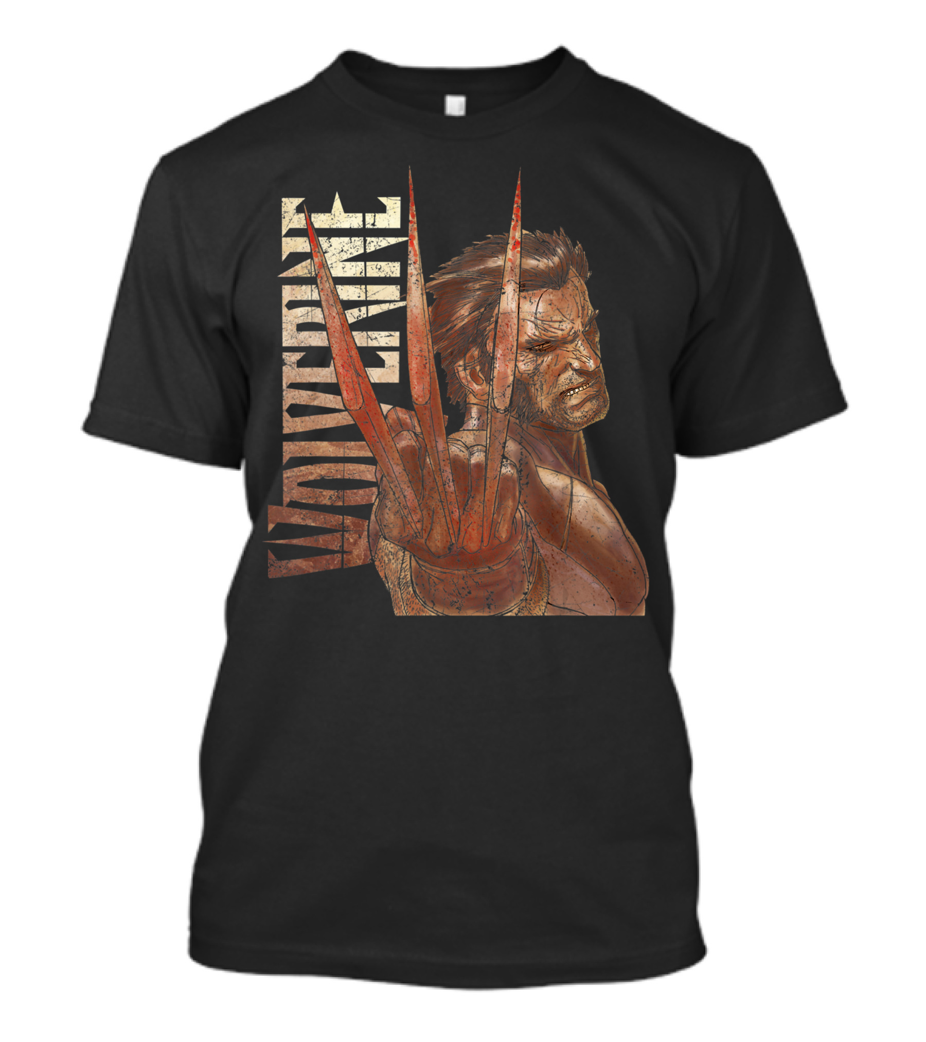 Wolverine Marvel X Men Three Claws Comic T-Shirt
