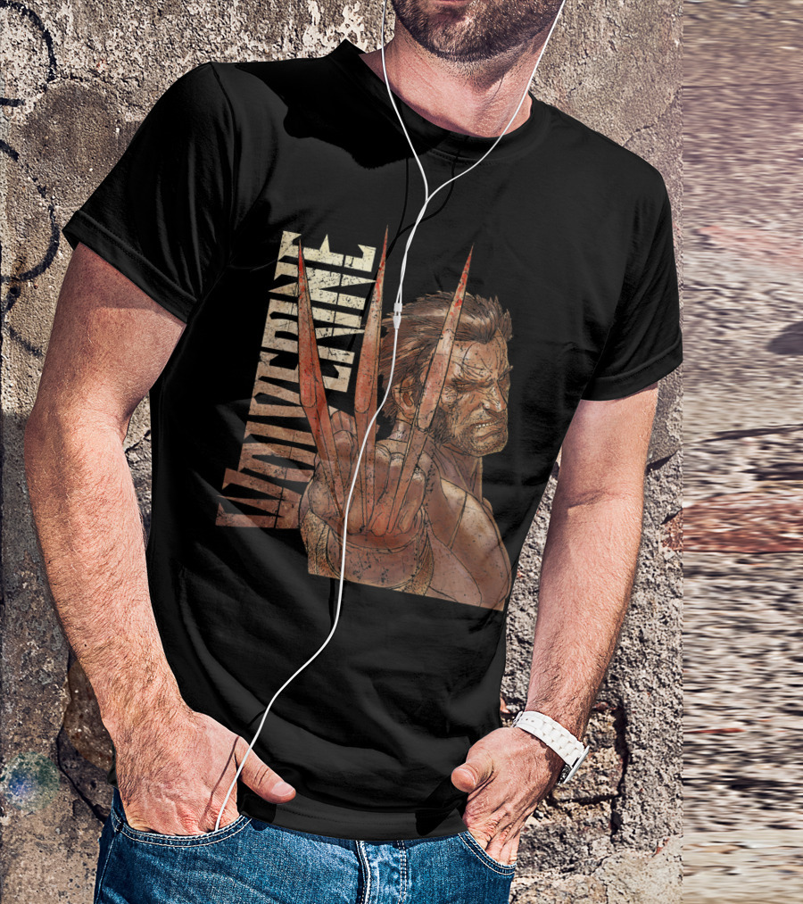 Wolverine Marvel X Men Three Claws Comic T-Shirt