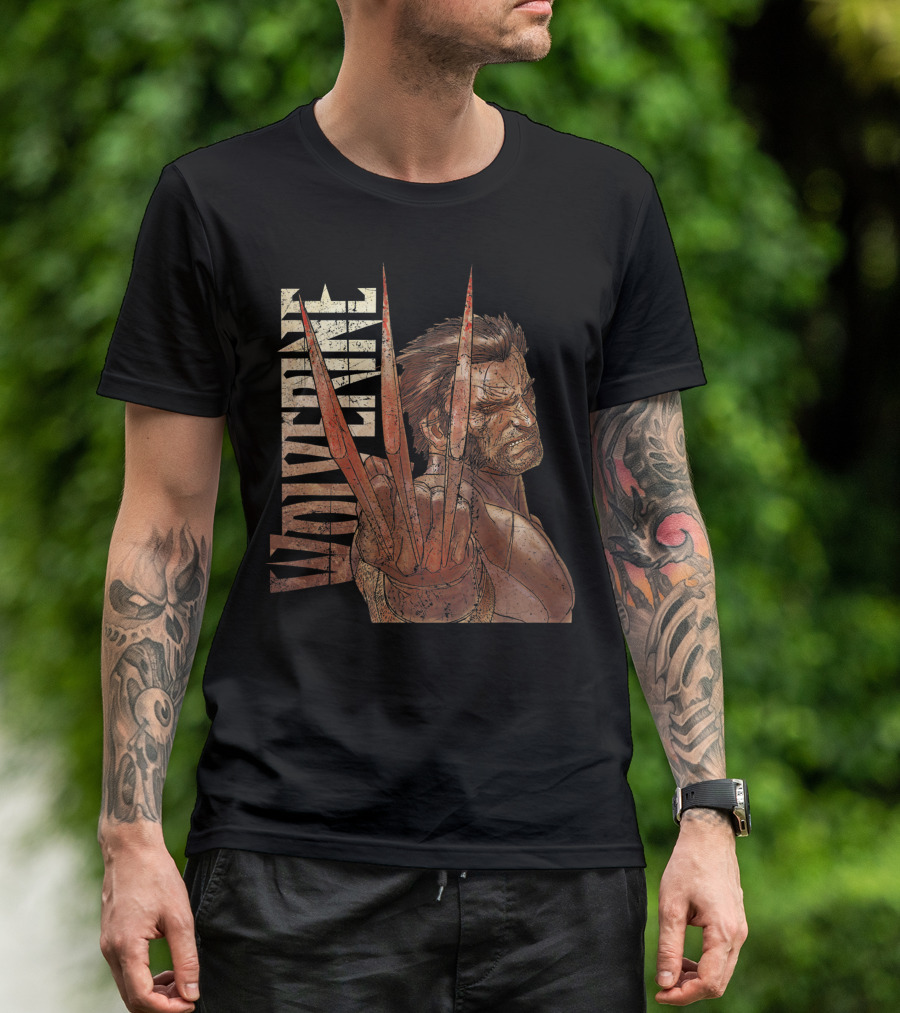 Wolverine Marvel X Men Three Claws Comic T-Shirt