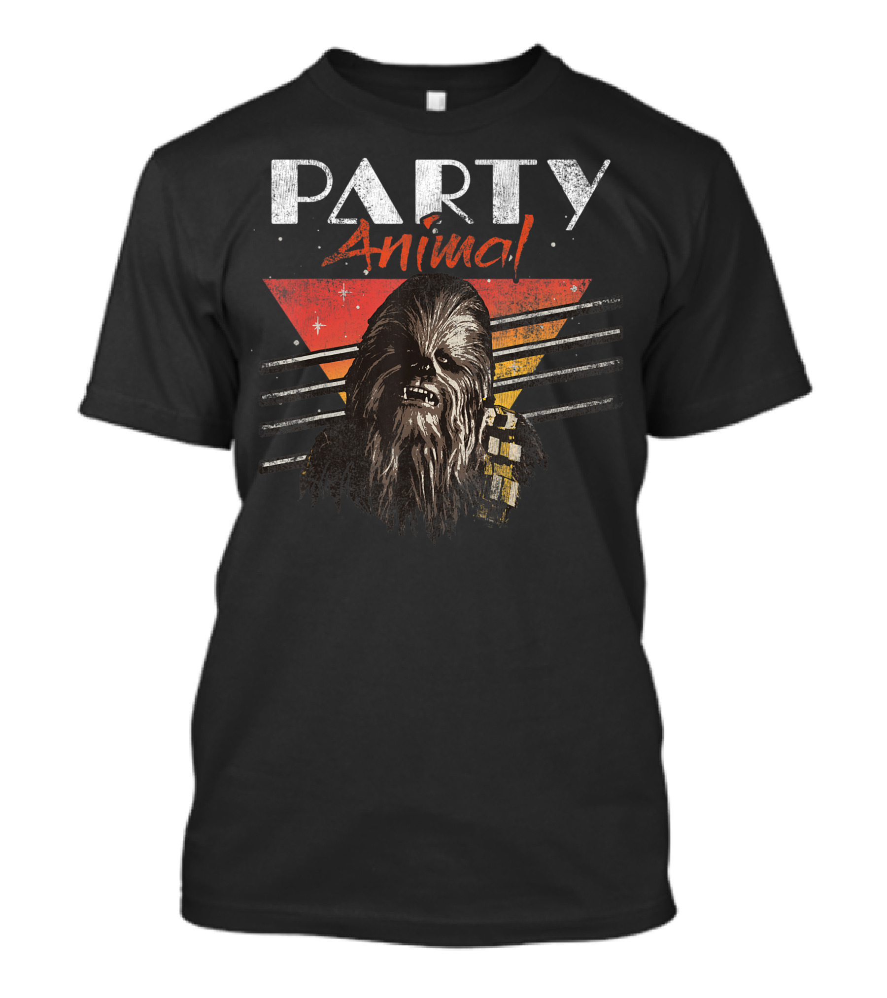 Chewbacca Star Wars Party Animal Vintage T-Shirt