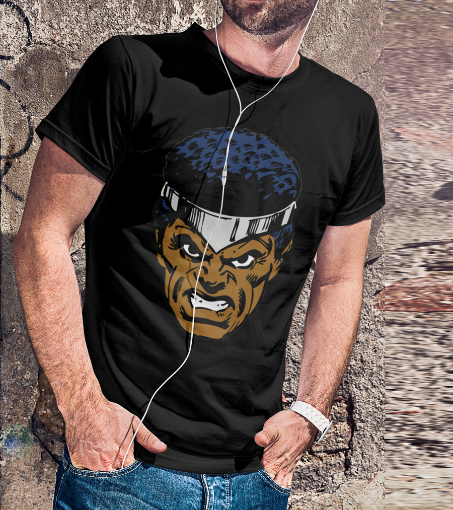 Luke Cage Marvel Comic Big Face Iconic Character Expression T-Shirt