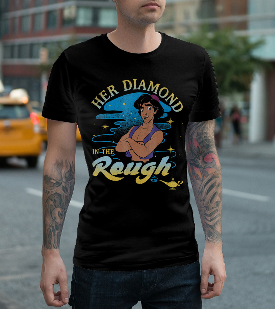 Her Diamond In The Rough Disney Aladdin Magic Lamp T-Shirt
