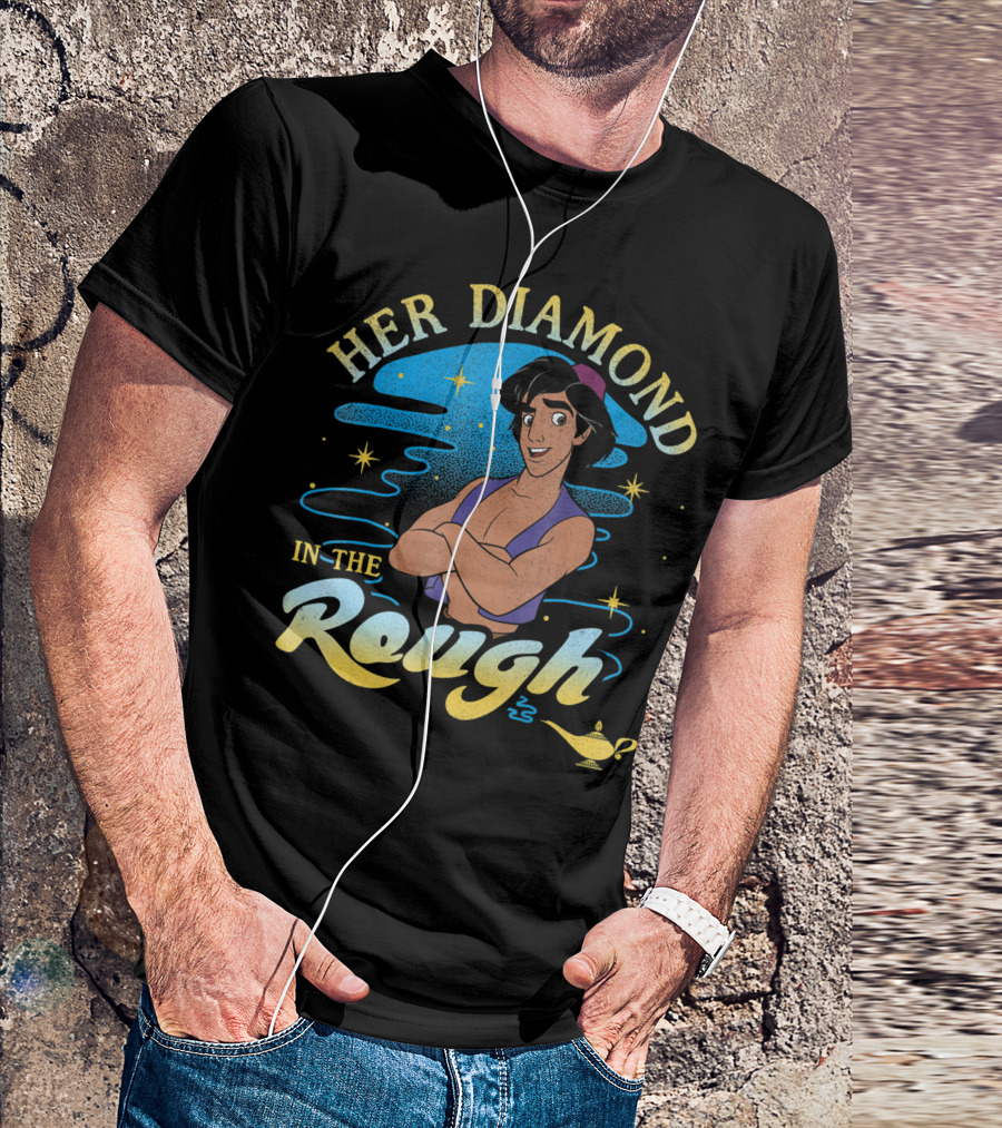Her Diamond In The Rough Disney Aladdin Magic Lamp T-Shirt
