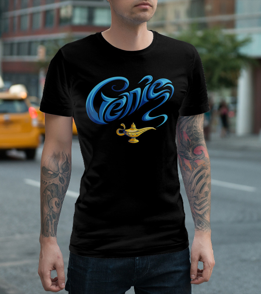 Disney Aladdin Genie Magic Lamp Live Action T-Shirt