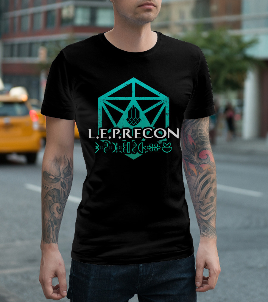 Disney Artemis Fowl L.E.P.Recon Symbol With Elvish Script T-Shirt