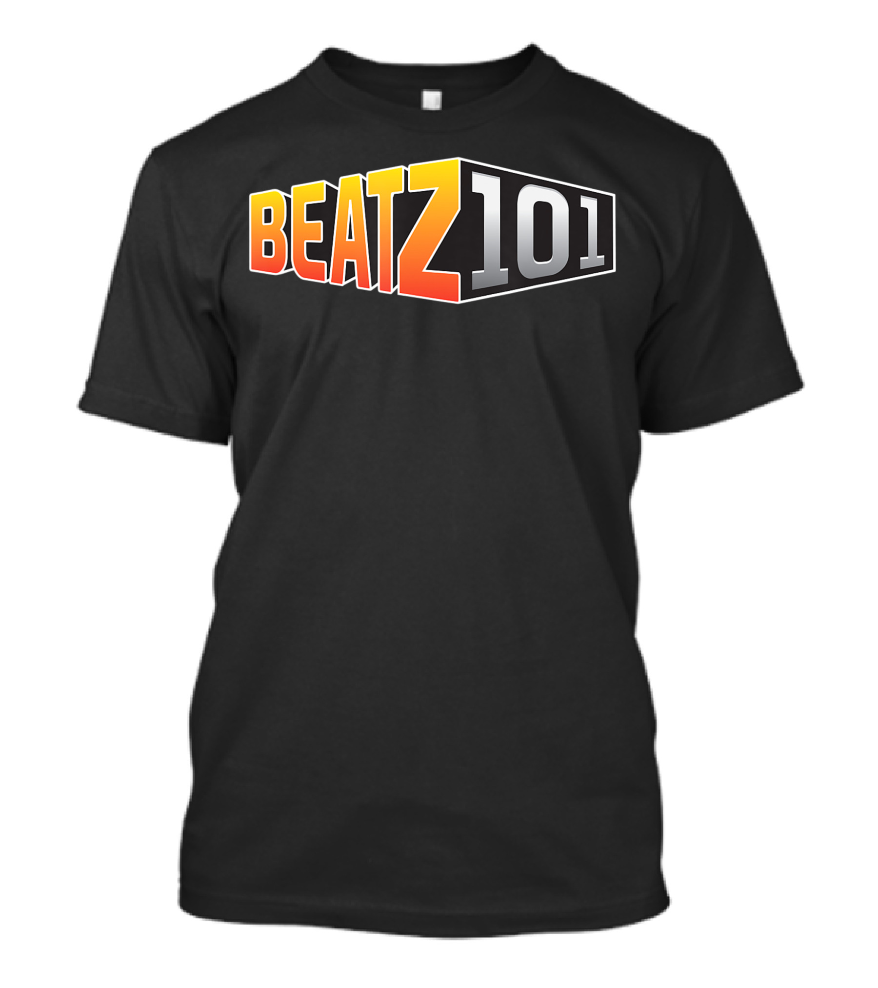 Disney Channel Just Roll With It Beatz101 Orange Gradient Block T-Shirt