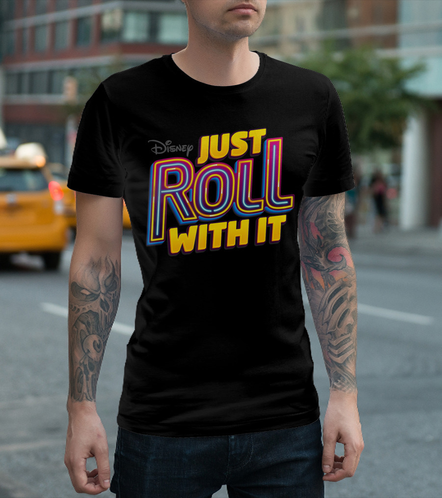 Disney Channel Just Roll With It Neon T-Shirt