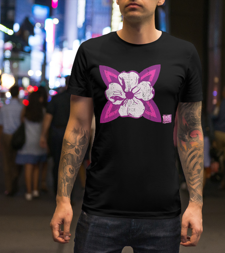 Teen Beach Movie Flower Pink Design Disney Channel T-Shirt
