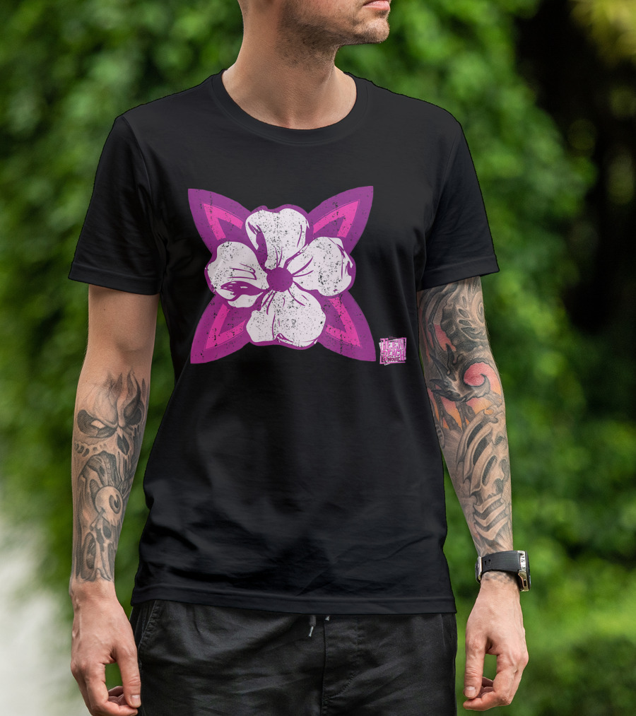 Teen Beach Movie Flower Pink Design Disney Channel T-Shirt