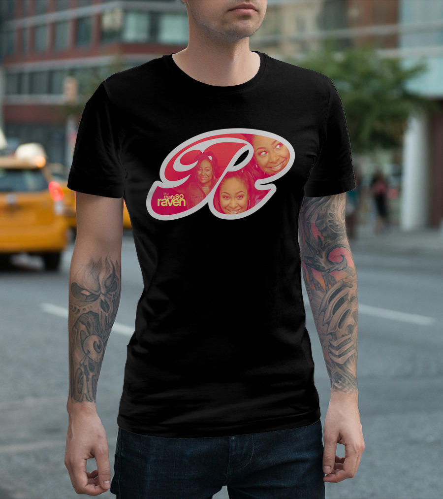 Disney Channel That's So Raven Smiling Faces T-Shirt