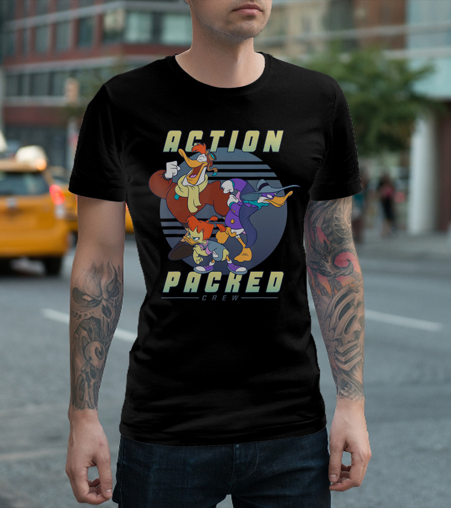 Disney Action Packed Crew Darkwing Duck Adventure T-Shirt