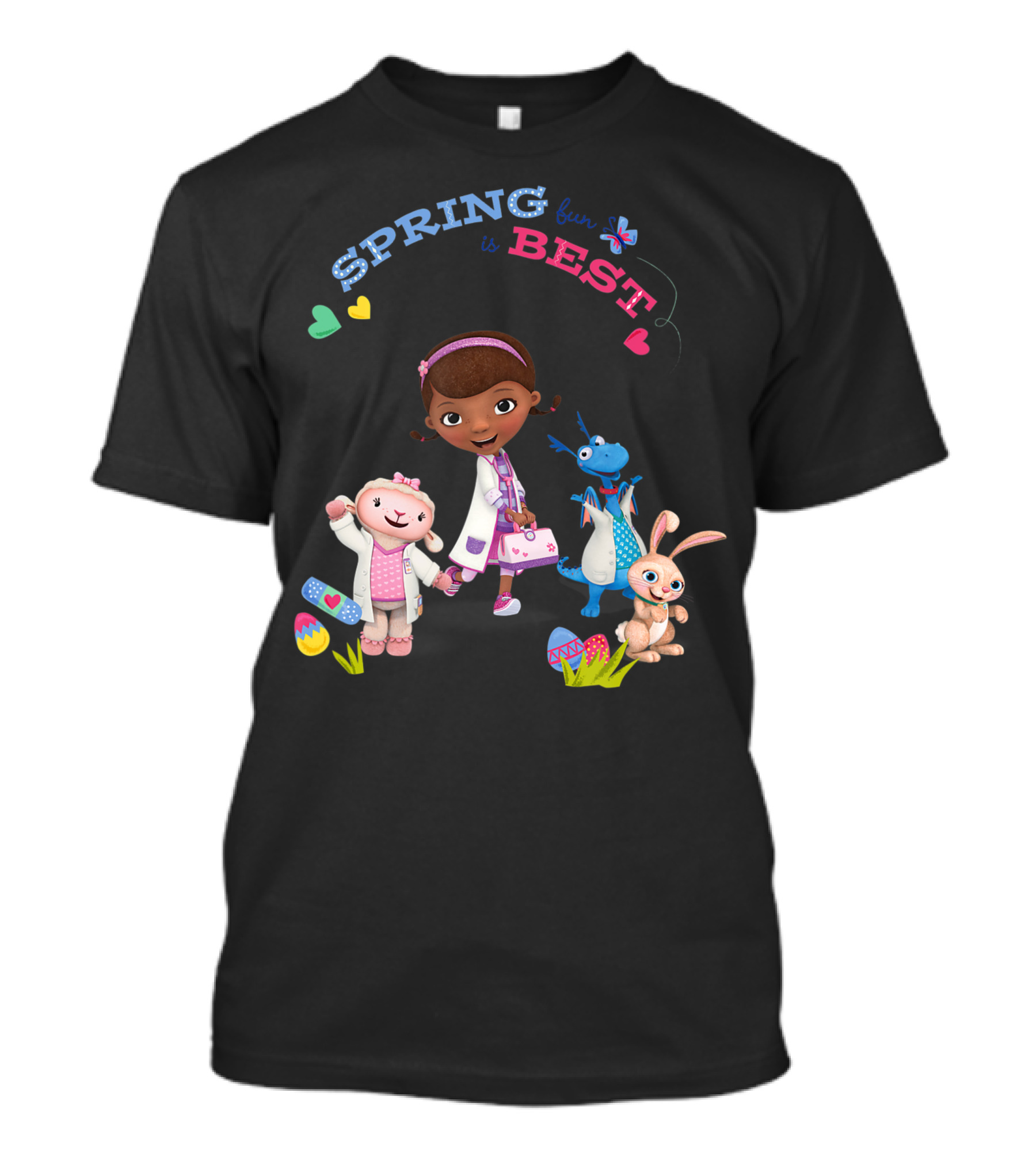 Disney Doc McStuffins Spring Fun Is Best Easter Eggs And Friends T-Shirt