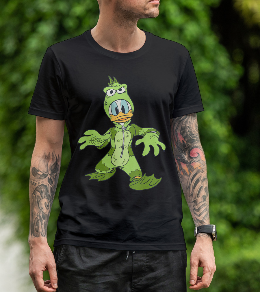 Disney Donald Duck In Green Monster Costume T-Shirt