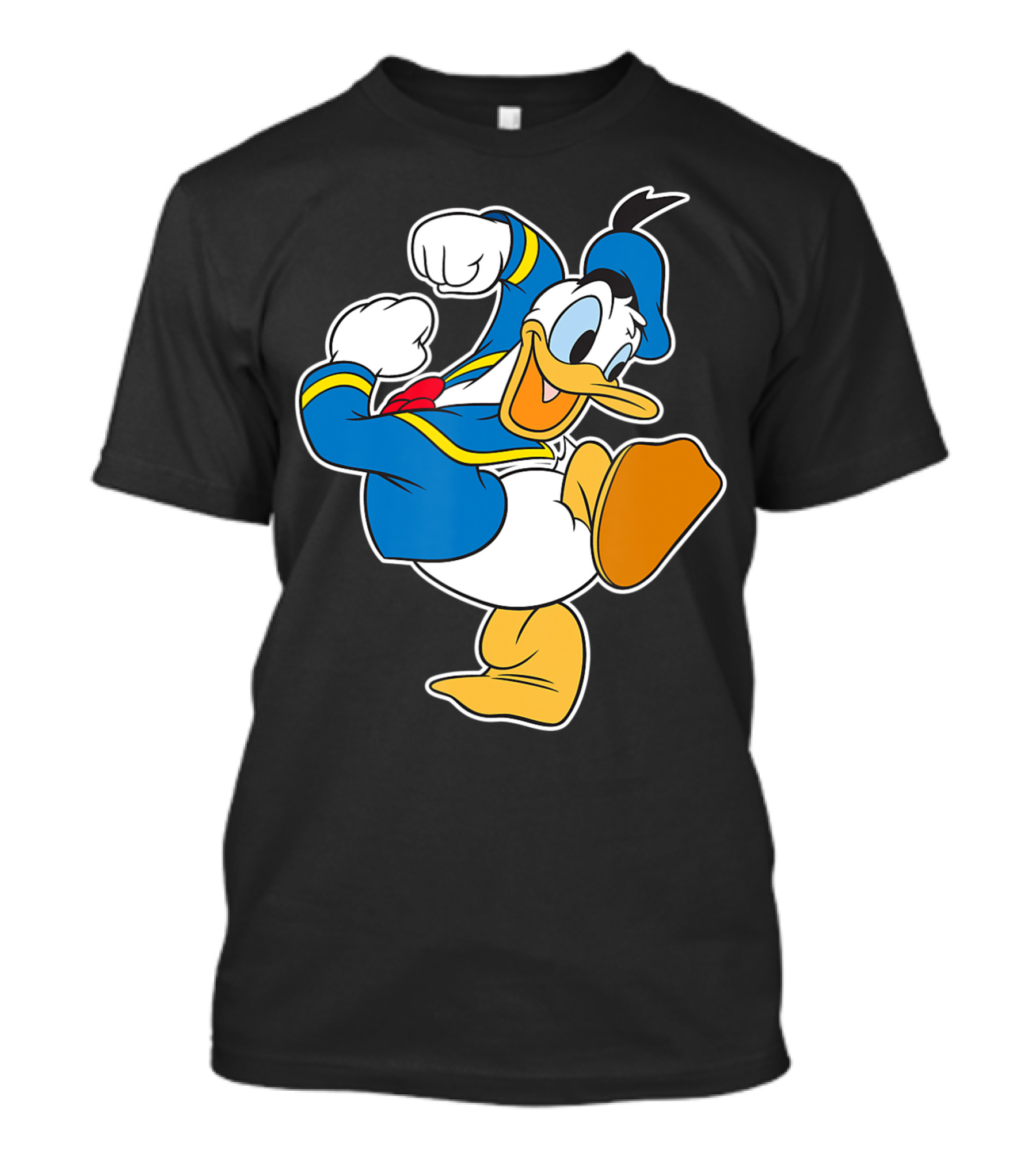 Disney Donald Duck Action Pose Energetic T-Shirt