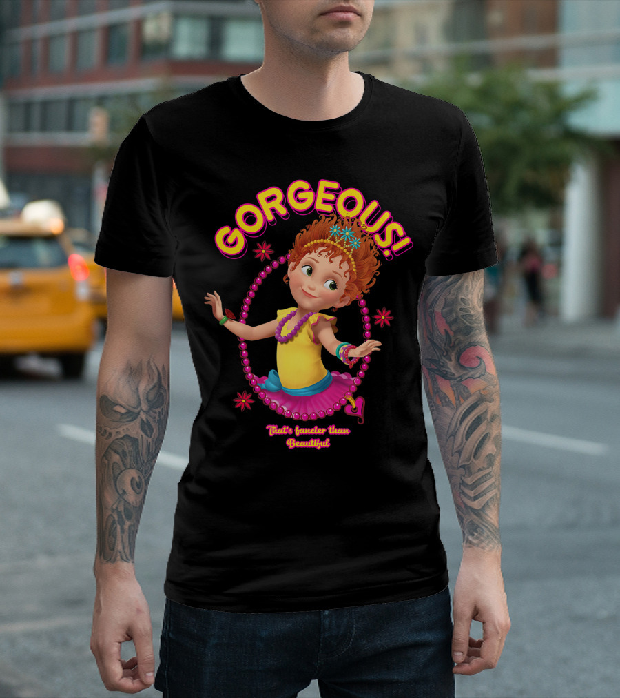 Disney Fancy Nancy Gorgeous That's Fancier Than Beautiful T-Shirt
