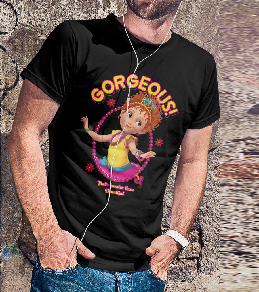 Disney Fancy Nancy Gorgeous That's Fancier Than Beautiful T-Shirt
