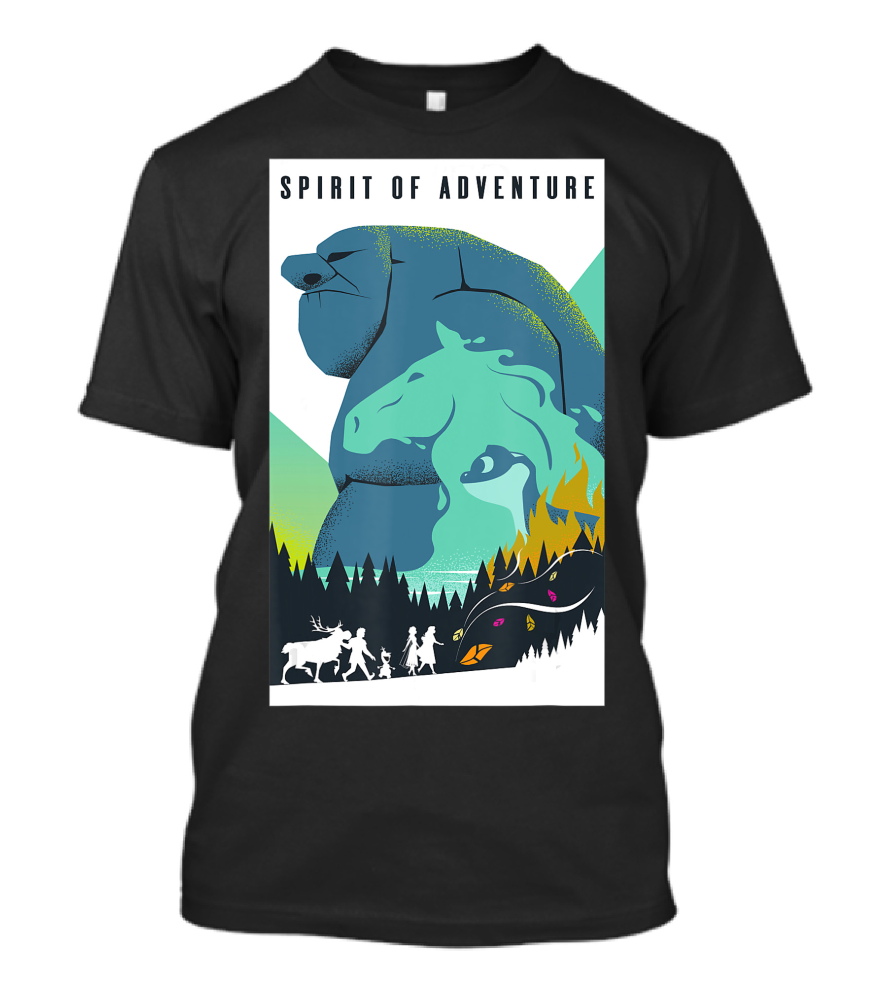 Disney Frozen 2 Spirit Of Adventure Forest Journey T-Shirt