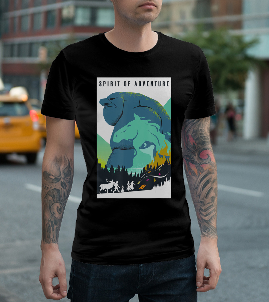Disney Frozen 2 Spirit Of Adventure Forest Journey T-Shirt