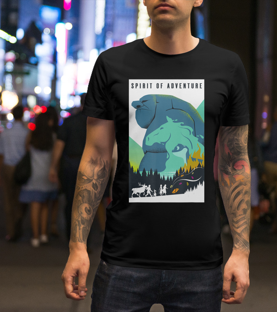 Disney Frozen 2 Spirit Of Adventure Forest Journey T-Shirt