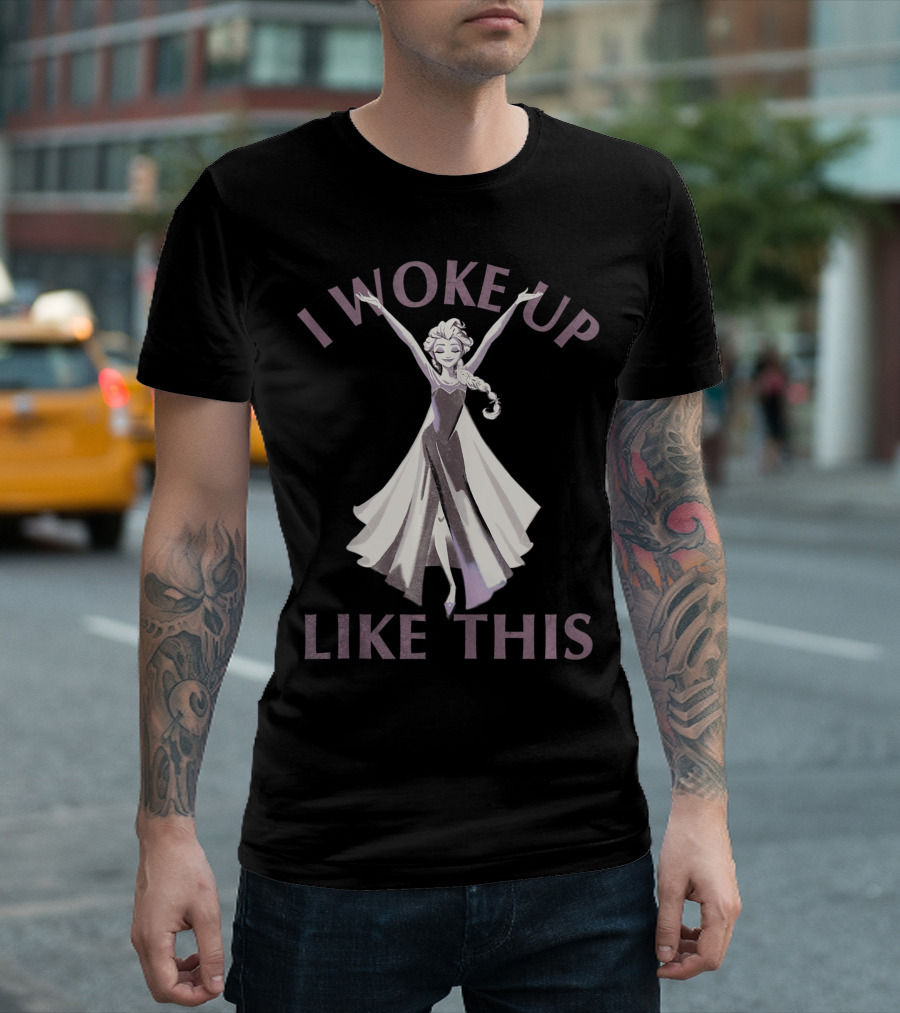 Disney Frozen Elsa I Woke Up Like This T-Shirt