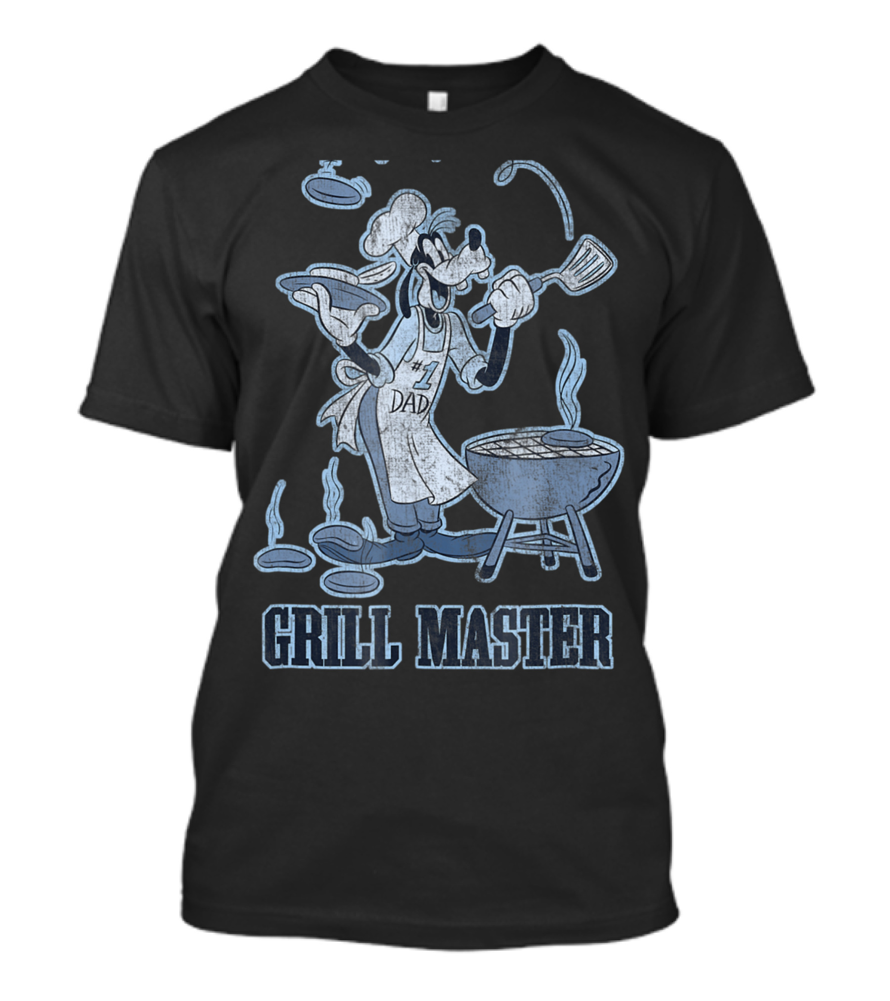 1 Dad Disney Goofy Grill Master T-Shirt