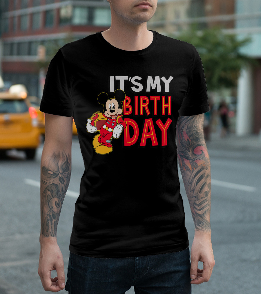 It's My Birthday Disney Junior Mickeybday T-Shirt