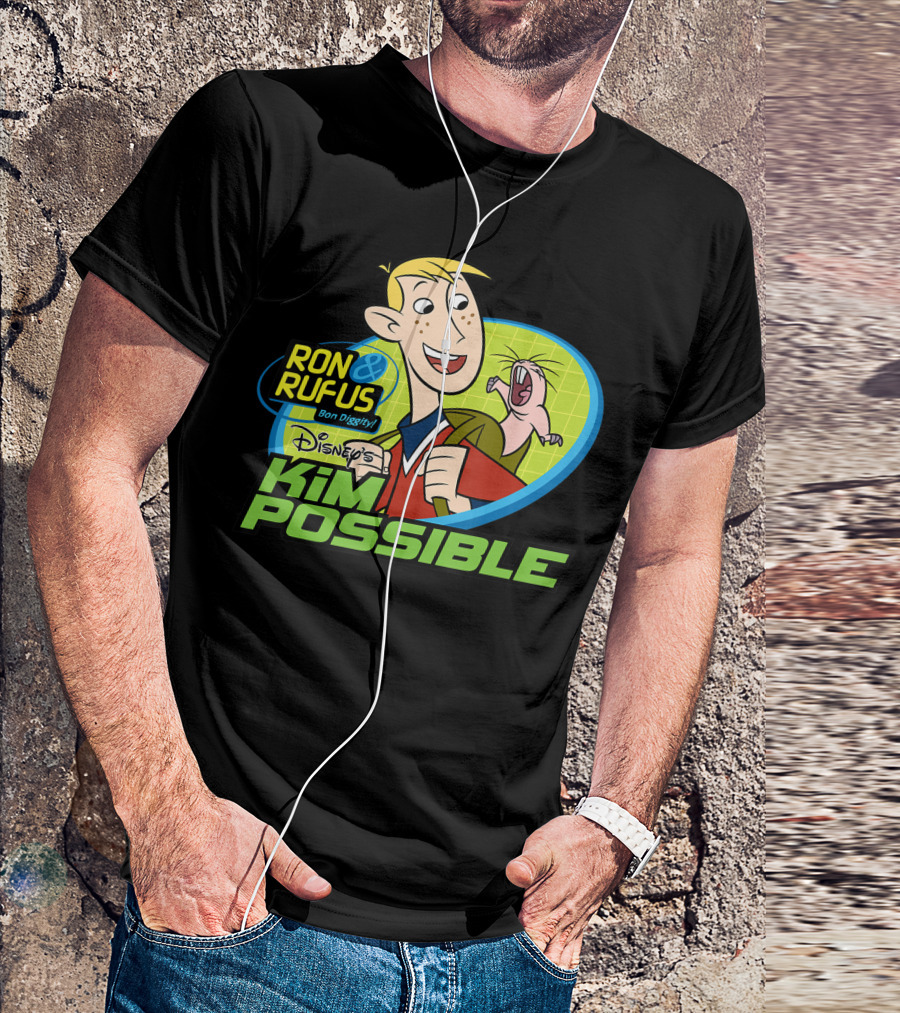 Disney Kim Possible Ron And Rufus Bon Diggity T-Shirt