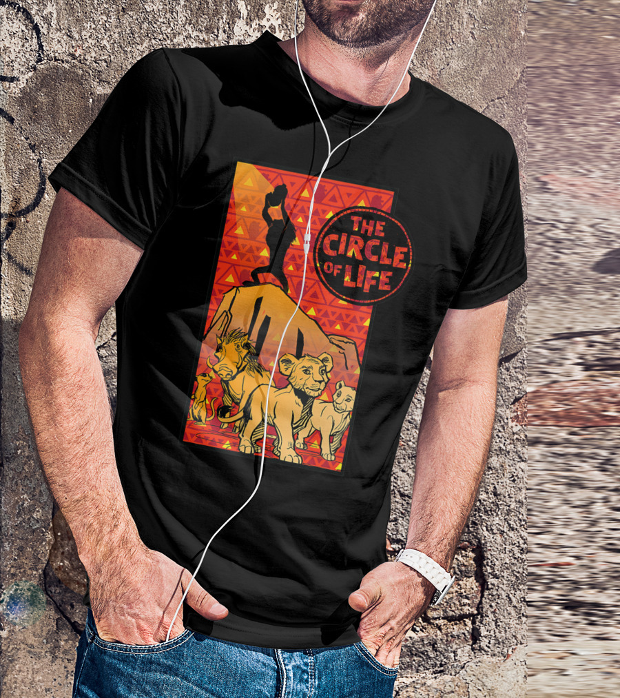 The Lion King Circle Of Life Live Action Disney Rafiki Simba Mufasa Pride Rock T-Shirt