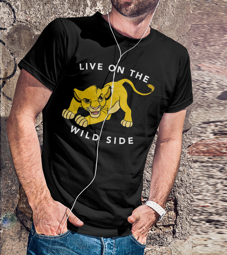 Disney Lion King Live On The Wild Side Simba Fierce T-Shirt
