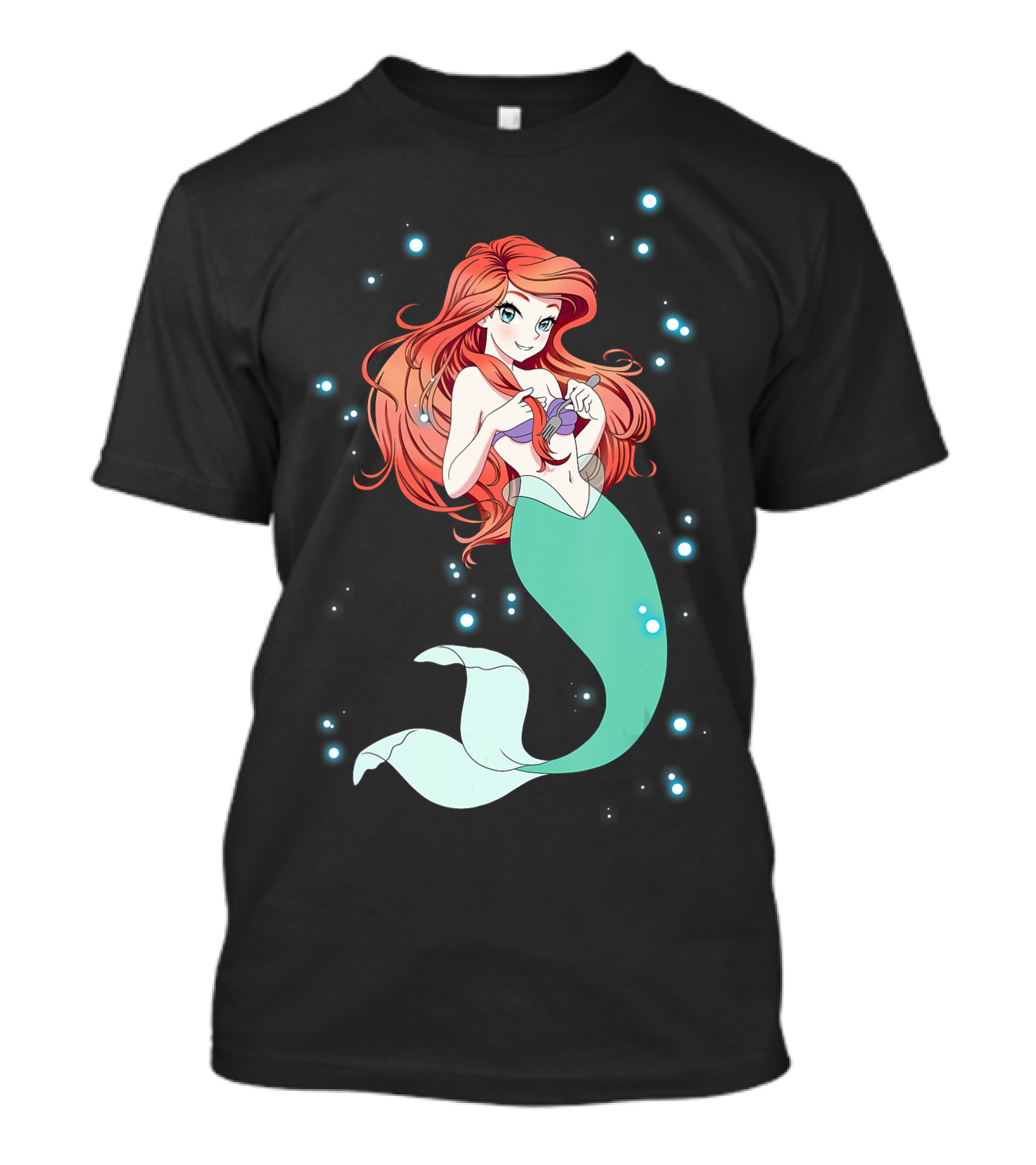 Disney Little Mermaid Ariel Anime T-Shirt
