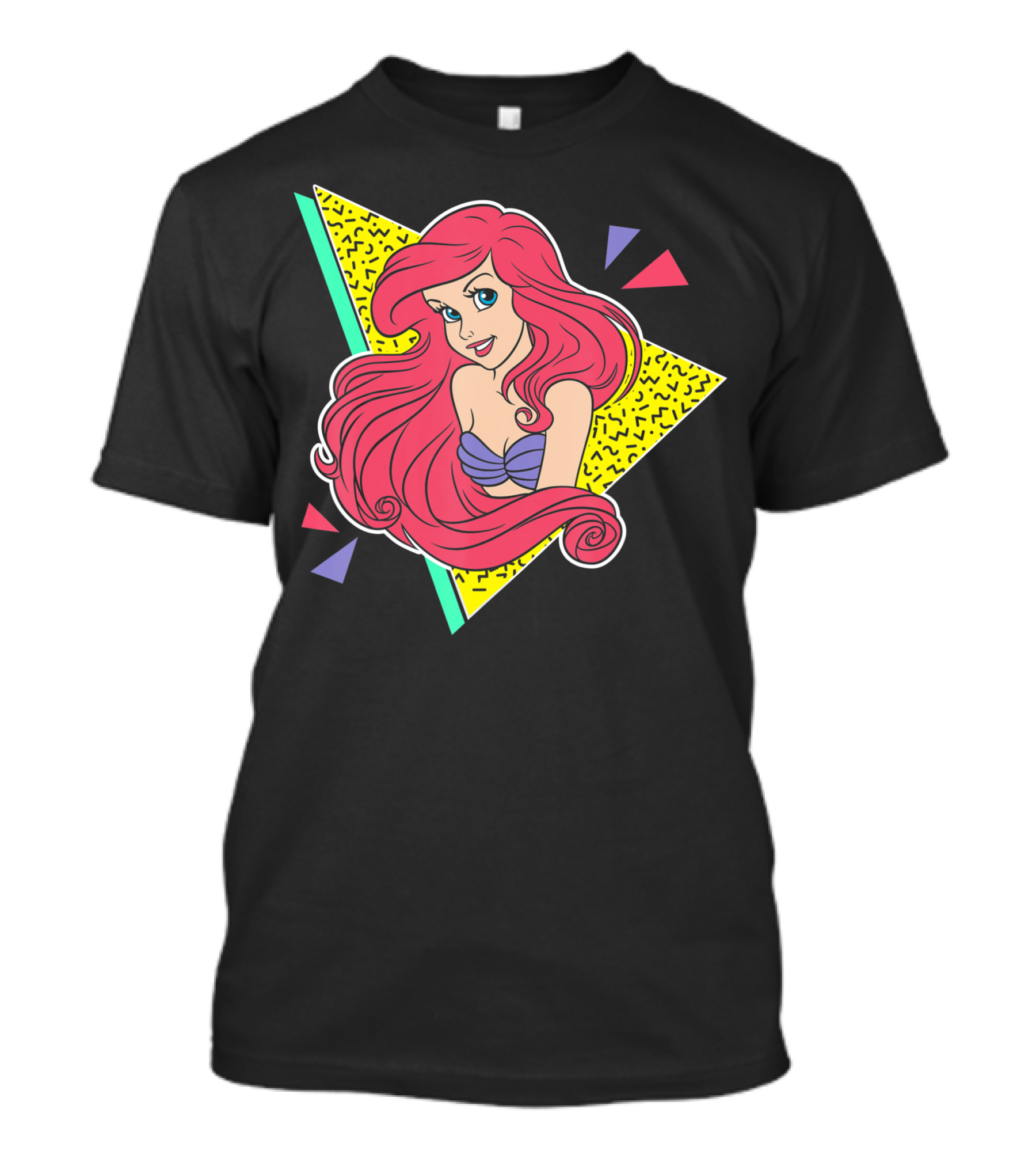 Disney Little Mermaid Ariel Retro 80S T-Shirt