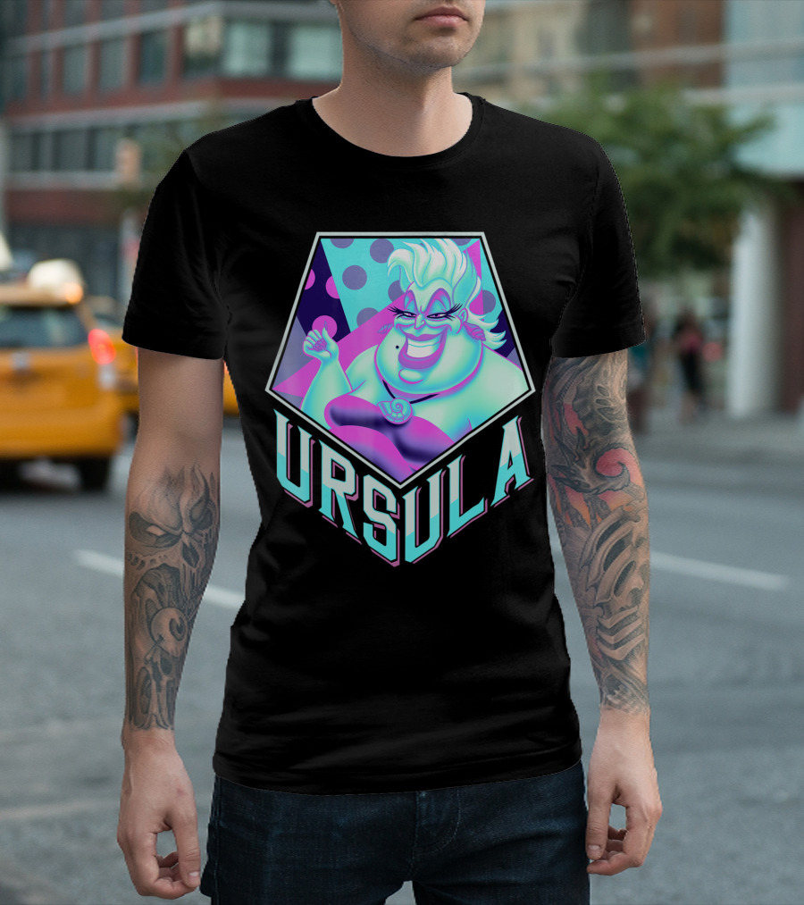 Ursula Disney Little Mermaid Pop T-Shirt