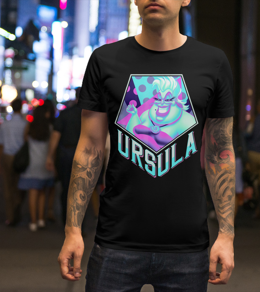 Ursula Disney Little Mermaid Pop T-Shirt