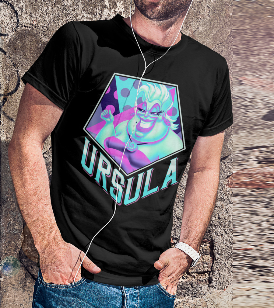 Ursula Disney Little Mermaid Pop T-Shirt