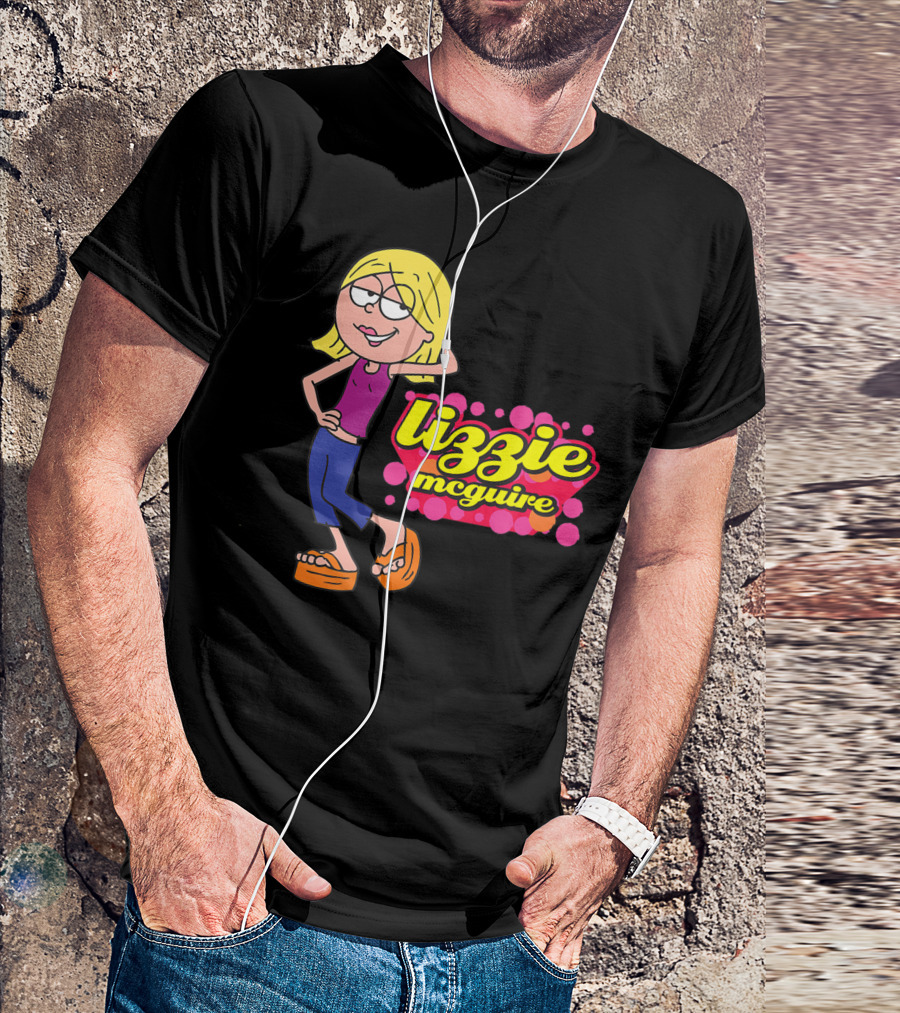 Disney Lizzie McGuire Cartoon Character Pose T-Shirt
