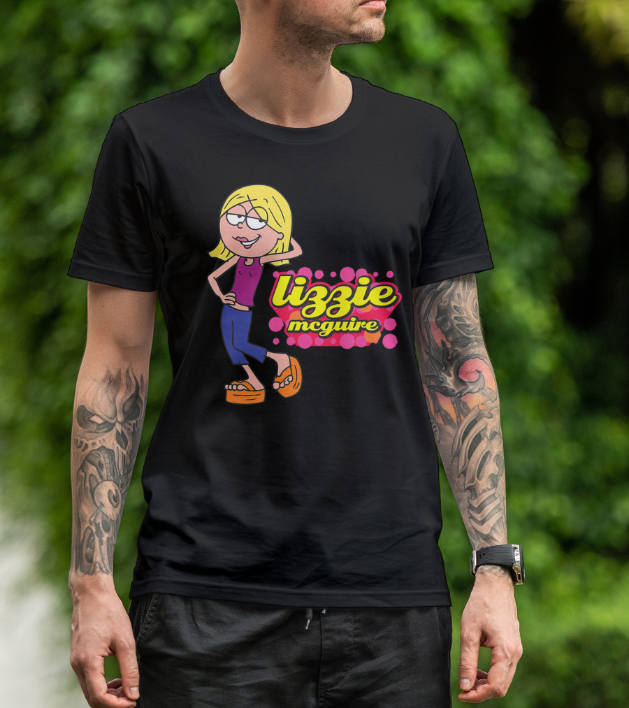 Disney Lizzie McGuire Cartoon Character Pose T-Shirt