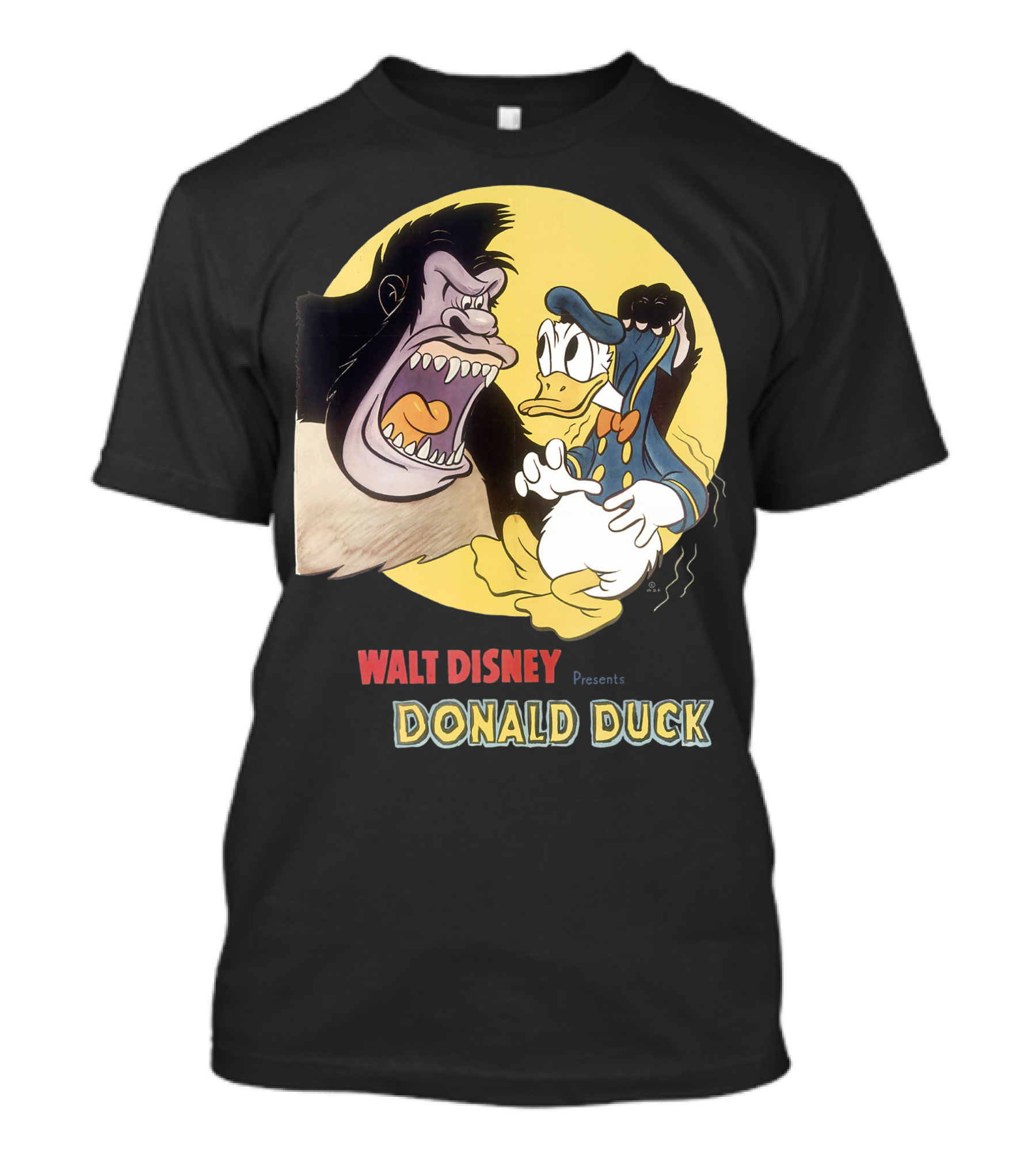 Walt Disney Presents Donald Duck And The Gorilla T-Shirt