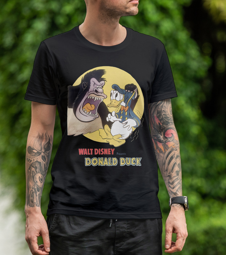 Walt Disney Presents Donald Duck And The Gorilla T-Shirt