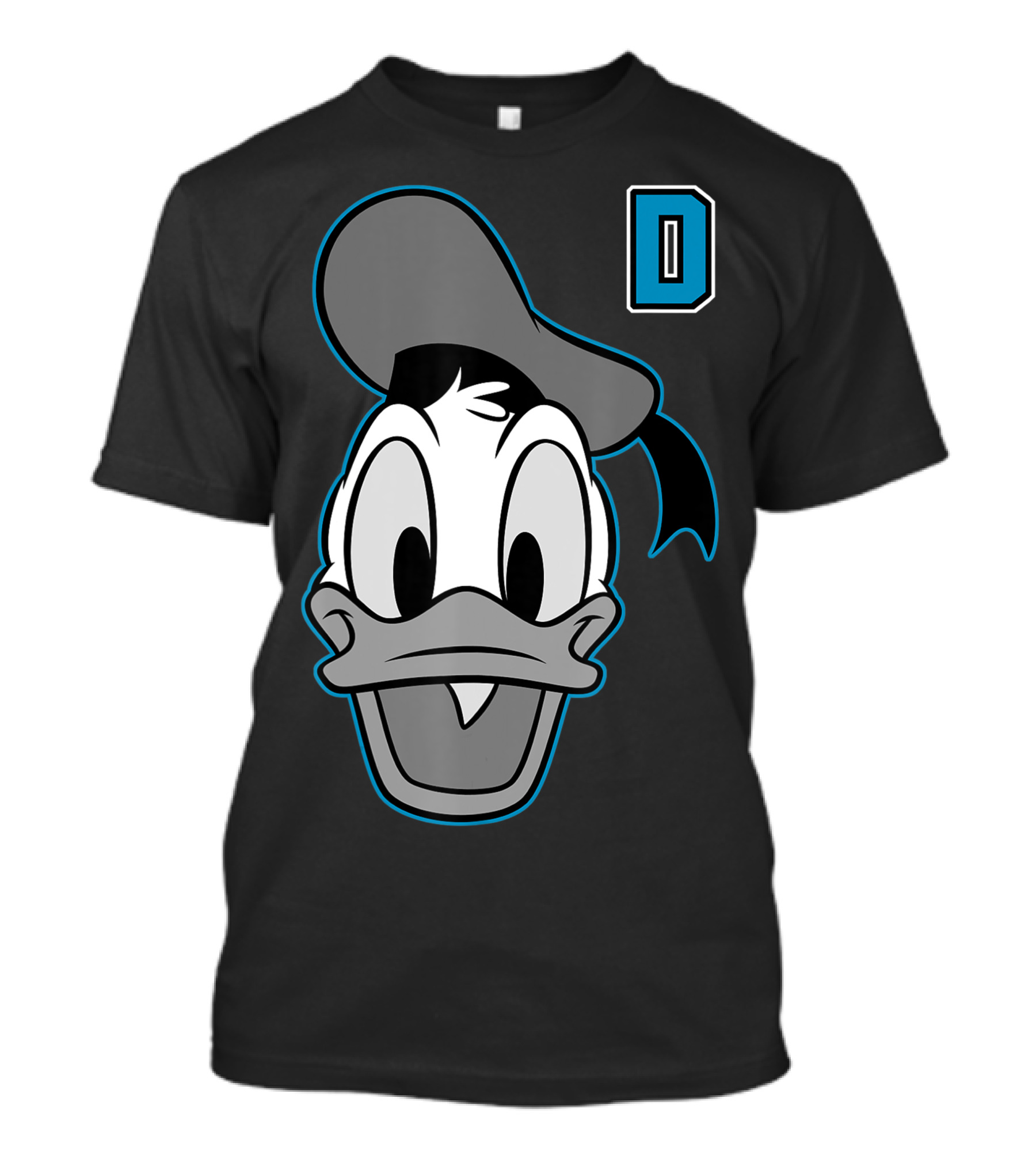 Disney Mickey And Friends Donald Duck D Letterman T-Shirt
