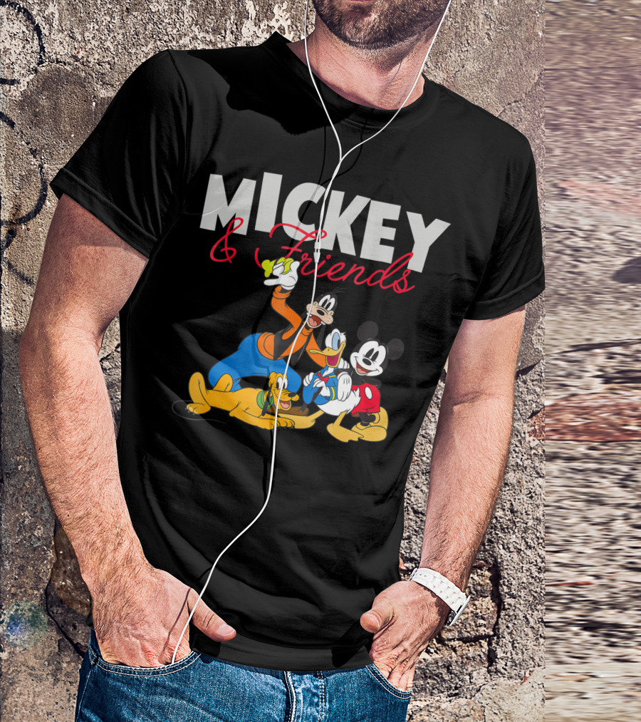 Mickey And Friends Disney Squad Adventure T-Shirt