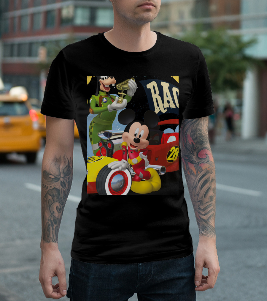 Mickey and Friends Racing Adventure with Trophy T-Shirt