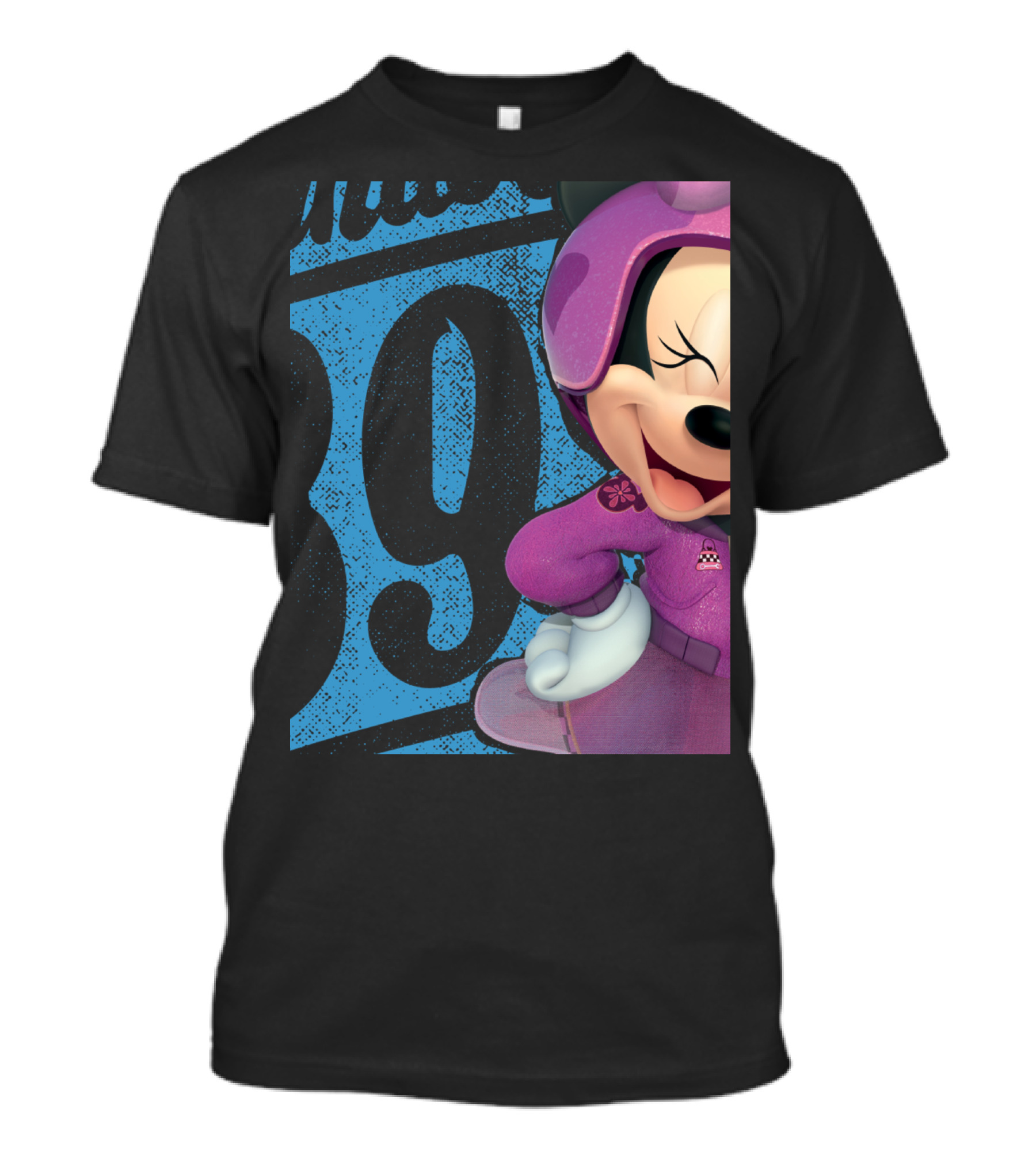 Minnie Pink Racing Suit Number 89 Disney Mickey And The Roadsters T-Shirt