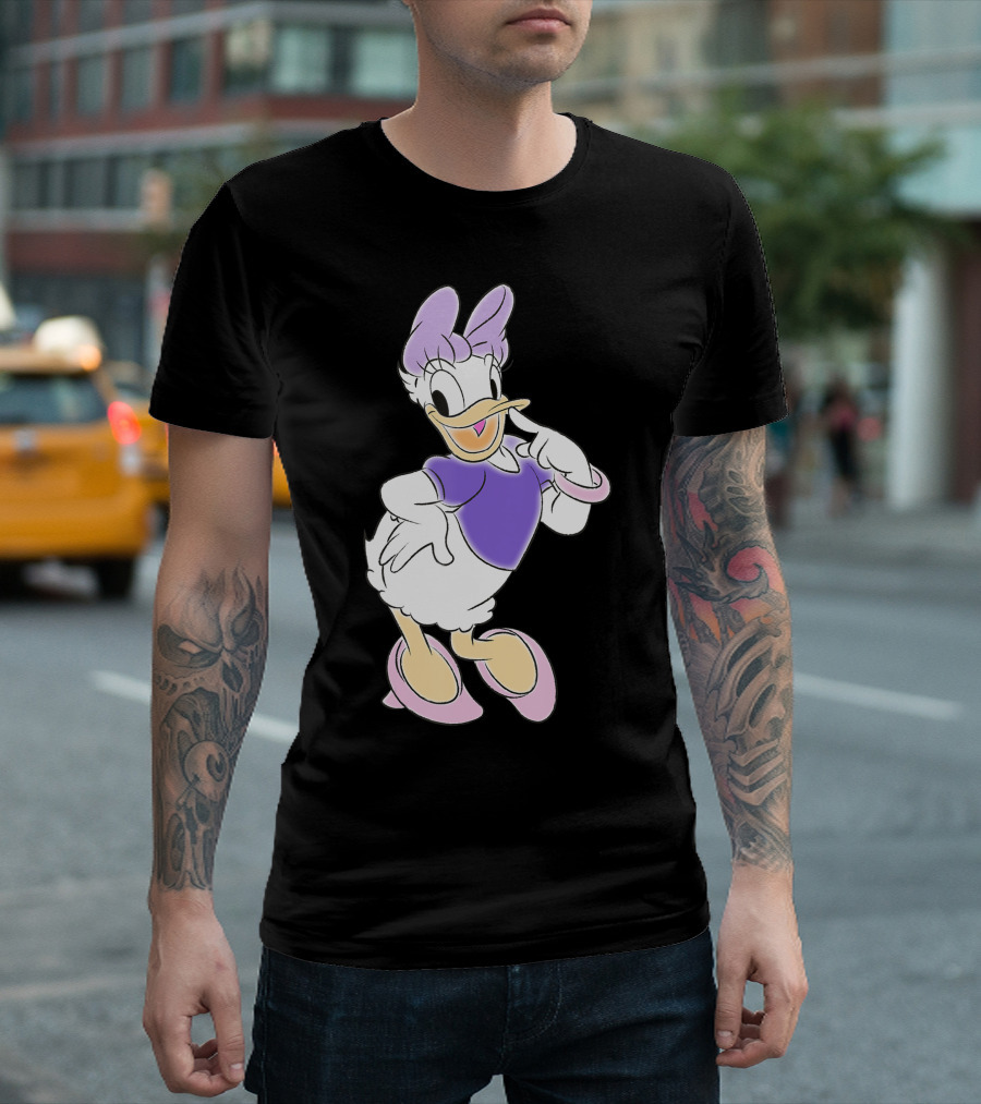 Disney Daisy Duck Purple Pastel T-Shirt