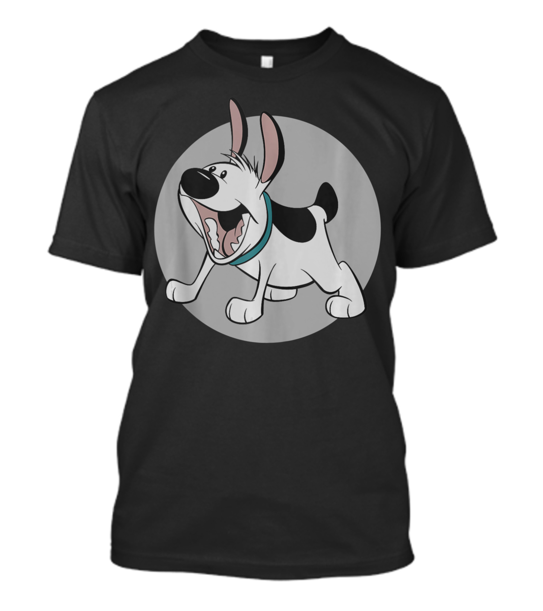 Disney Mulan Little Brother Happy Dog Cartoon Circle T-Shirt