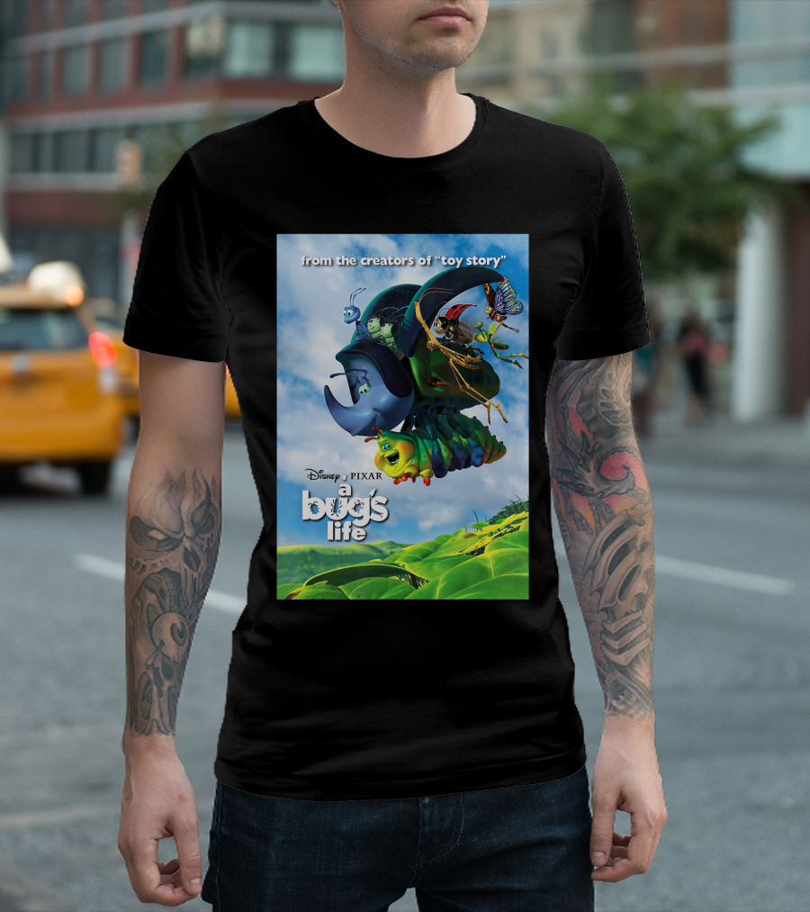 Disney Pixar A Bug's Life From The Creators Of Toy Story T-Shirt