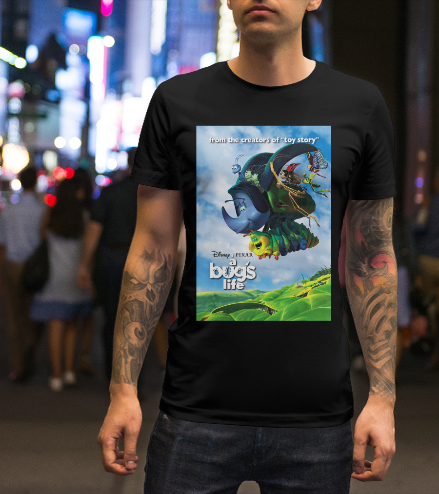 Disney Pixar A Bug's Life From The Creators Of Toy Story T-Shirt