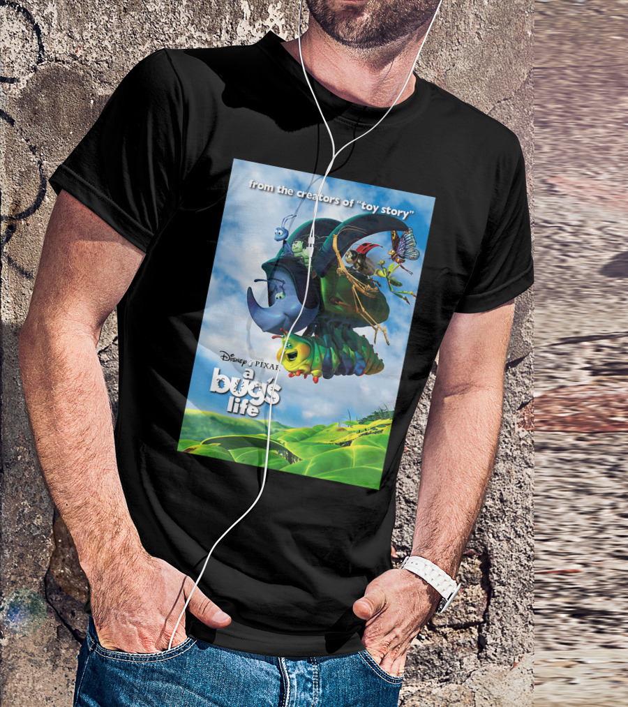 Disney Pixar A Bug's Life From The Creators Of Toy Story T-Shirt