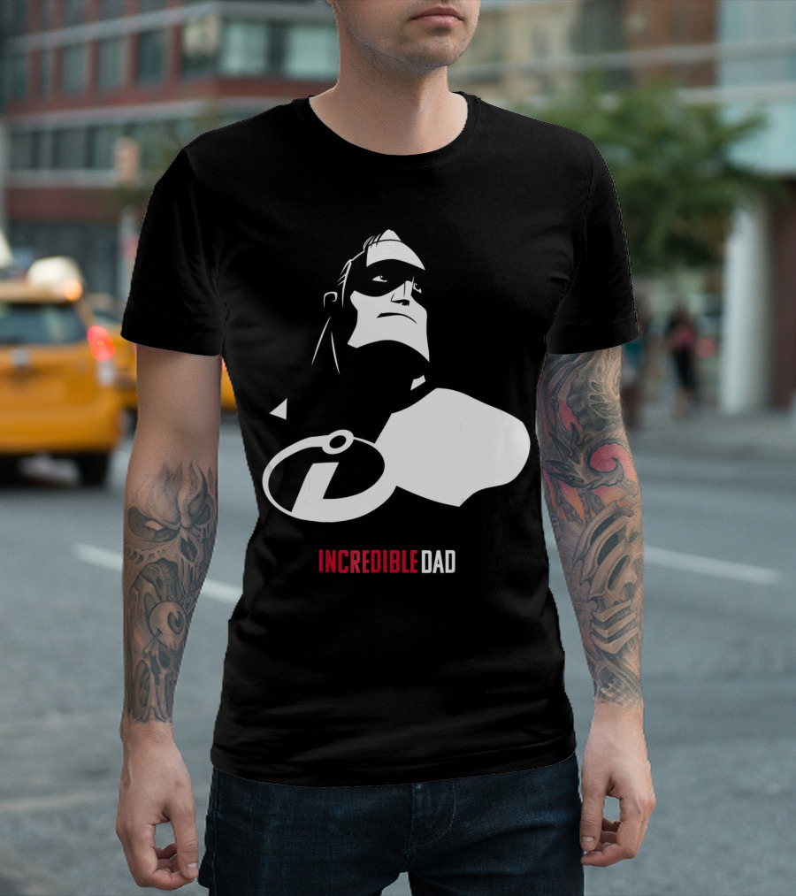Disney Pixar Incredibles 2 Incredible Dad Mr. Incredible T-Shirt